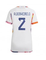 Belgia Toby Alderweireld #2 Vieraspaita Naisten MM-kisat 2022 Lyhythihainen